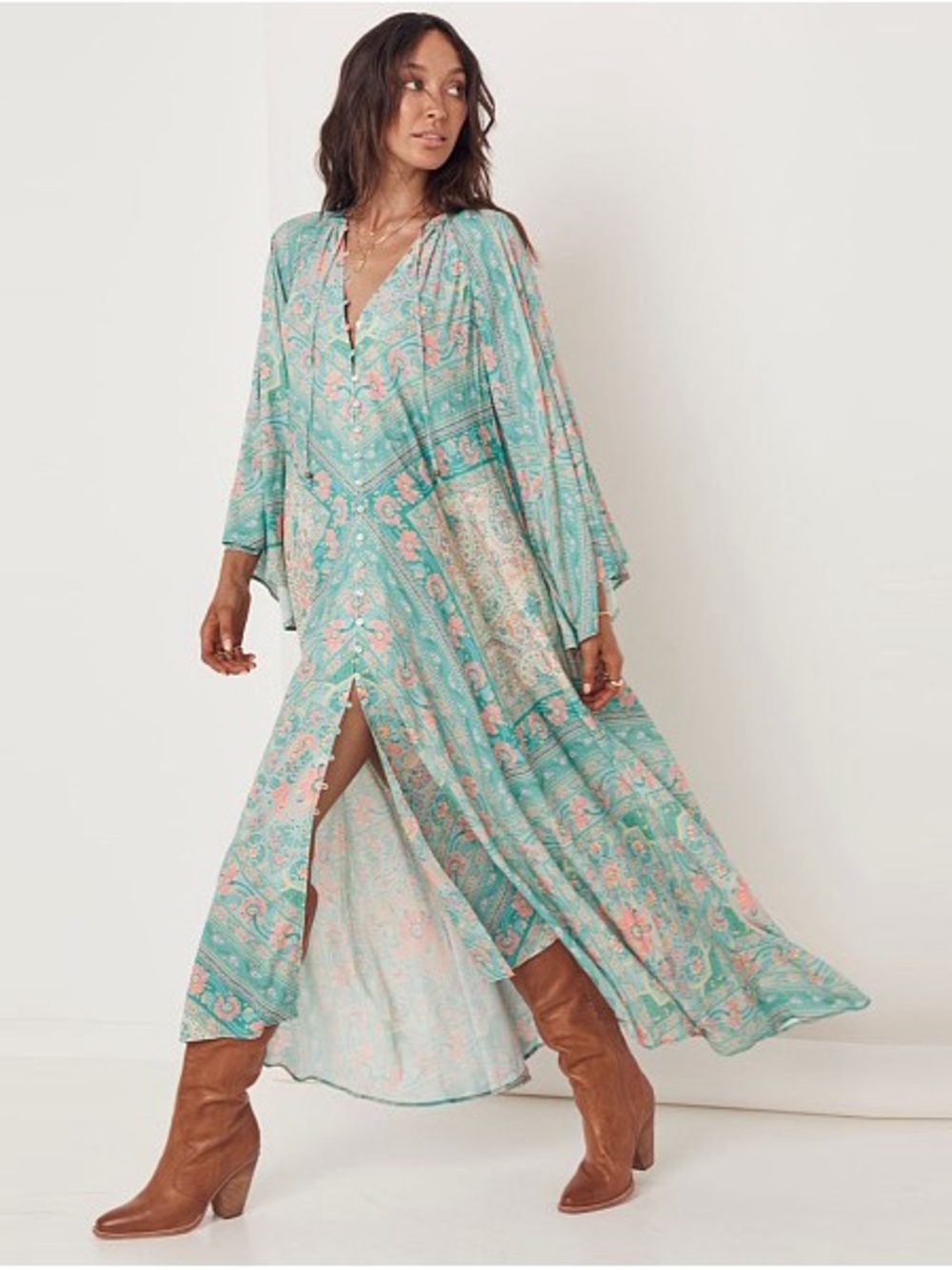 Spell Farrah Half Moon Gown - Picture 3 of 8